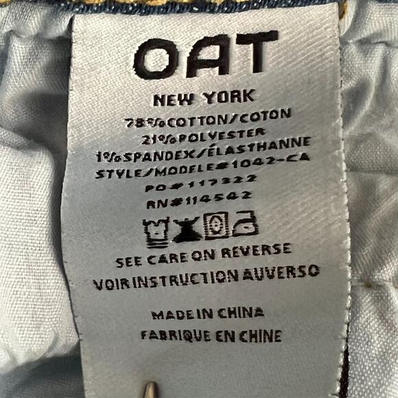 Oat New York Jeans Women's Size 30 Wide Leg High Rise Baggy Pants Skater Y2K - Picture 11 of 11